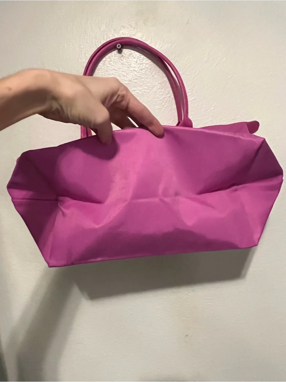 Longchamp Pink 'Amour' Printed Tote Bag - Picture 9 of 15